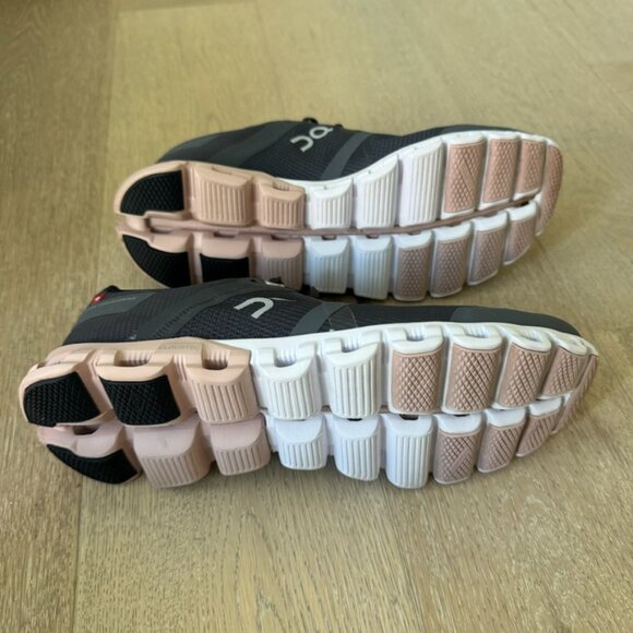 On Cloud Womens Cloudflow Gray Running Shoes Size 8,5 - Picture 5 of 6